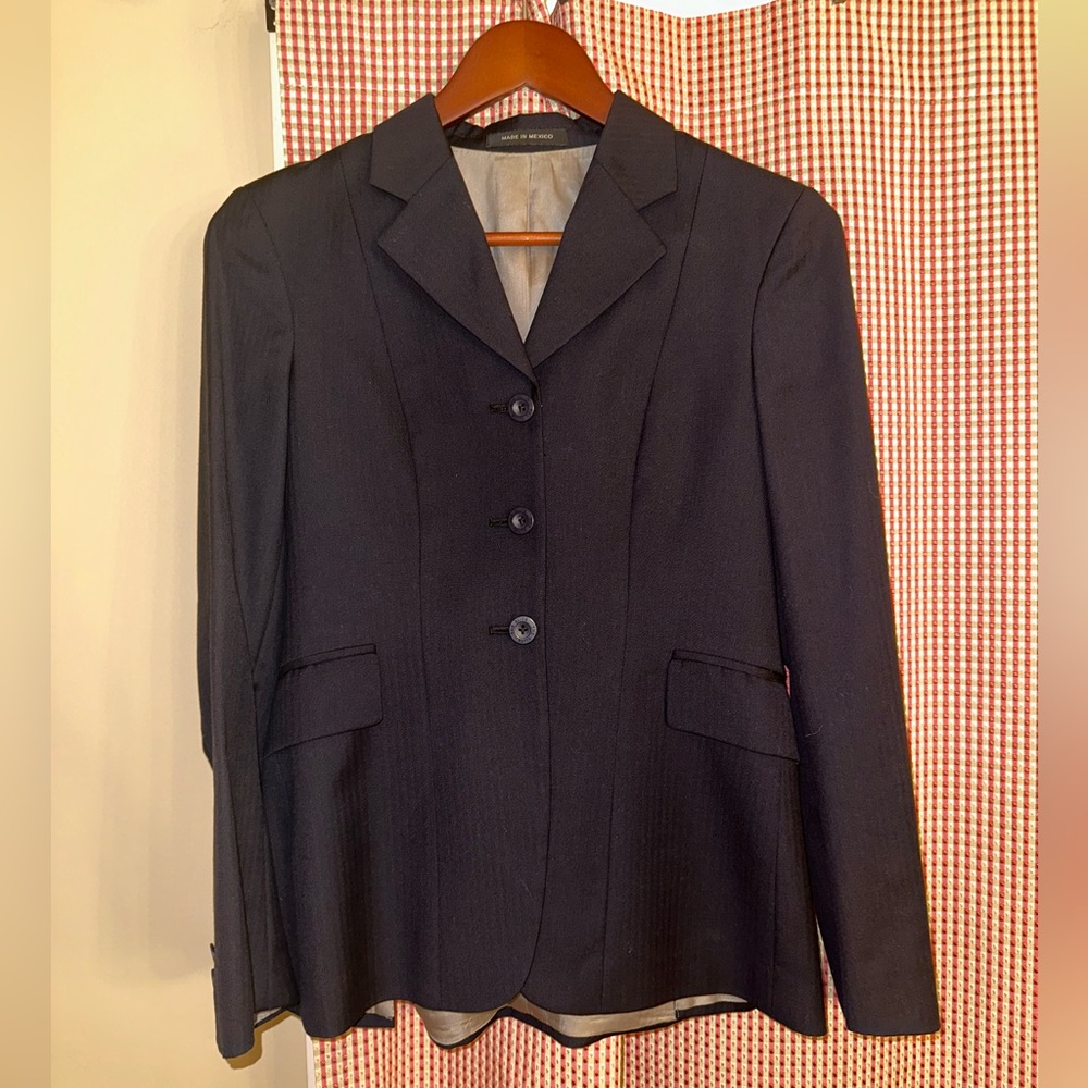 The Elite Navy Ladies Hunt Coat